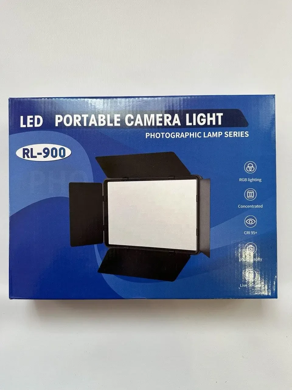 Светодиодная панель Camera light RL-900 лампа для видео и фото 3000k-6500k с пультом ДУ