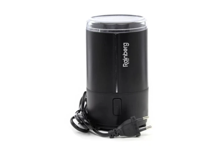 Кофемолка электрическая роторная 300W Rainberg RB-302 Черный