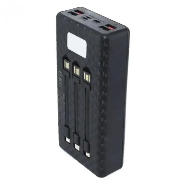 Потужний портативний Powerbank UKC 8058 Solar Charger 60 000MAh, із сонячною панеллю, кабелями та ліхтариком