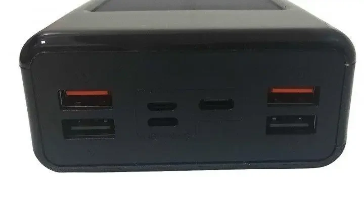 Потужний портативний Powerbank UKC 8058 Solar Charger 60 000MAh, із сонячною панеллю, кабелями та ліхтариком