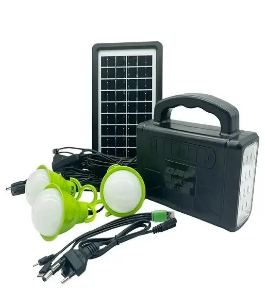 Портативная автономная солнечная система Solar Light DT-9006 переносной фонарь с солнечной панелью