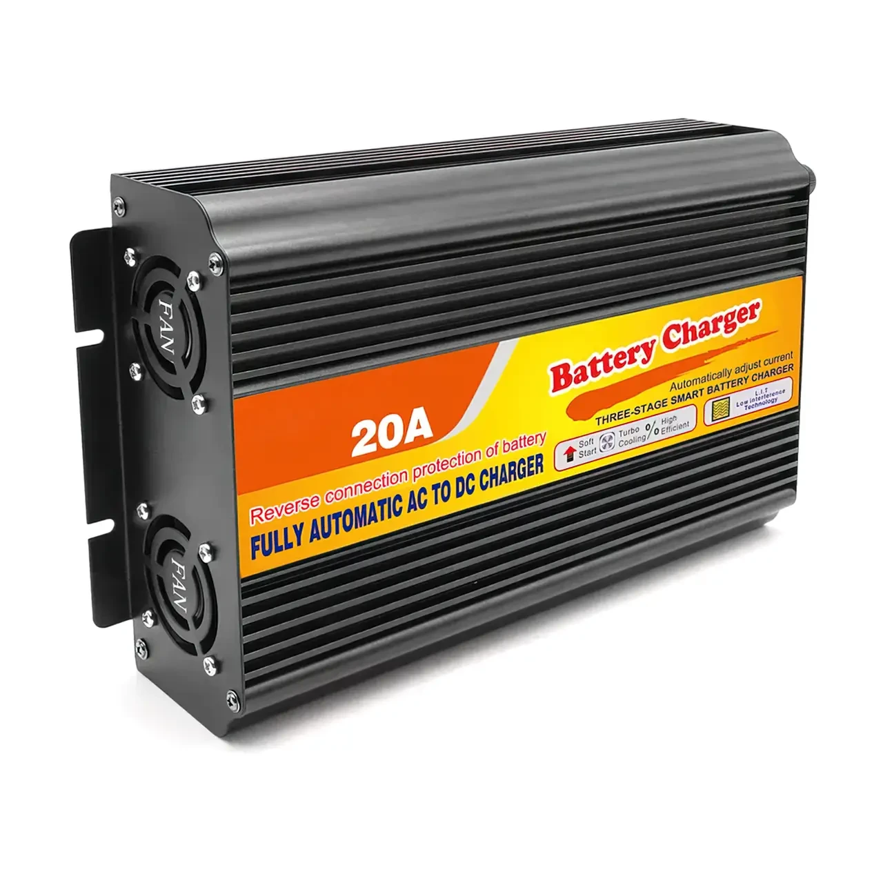 Зарядное устройство для автомобильного аккумулятора Wimpex WX-2050 до 20 А, 220-12 В
