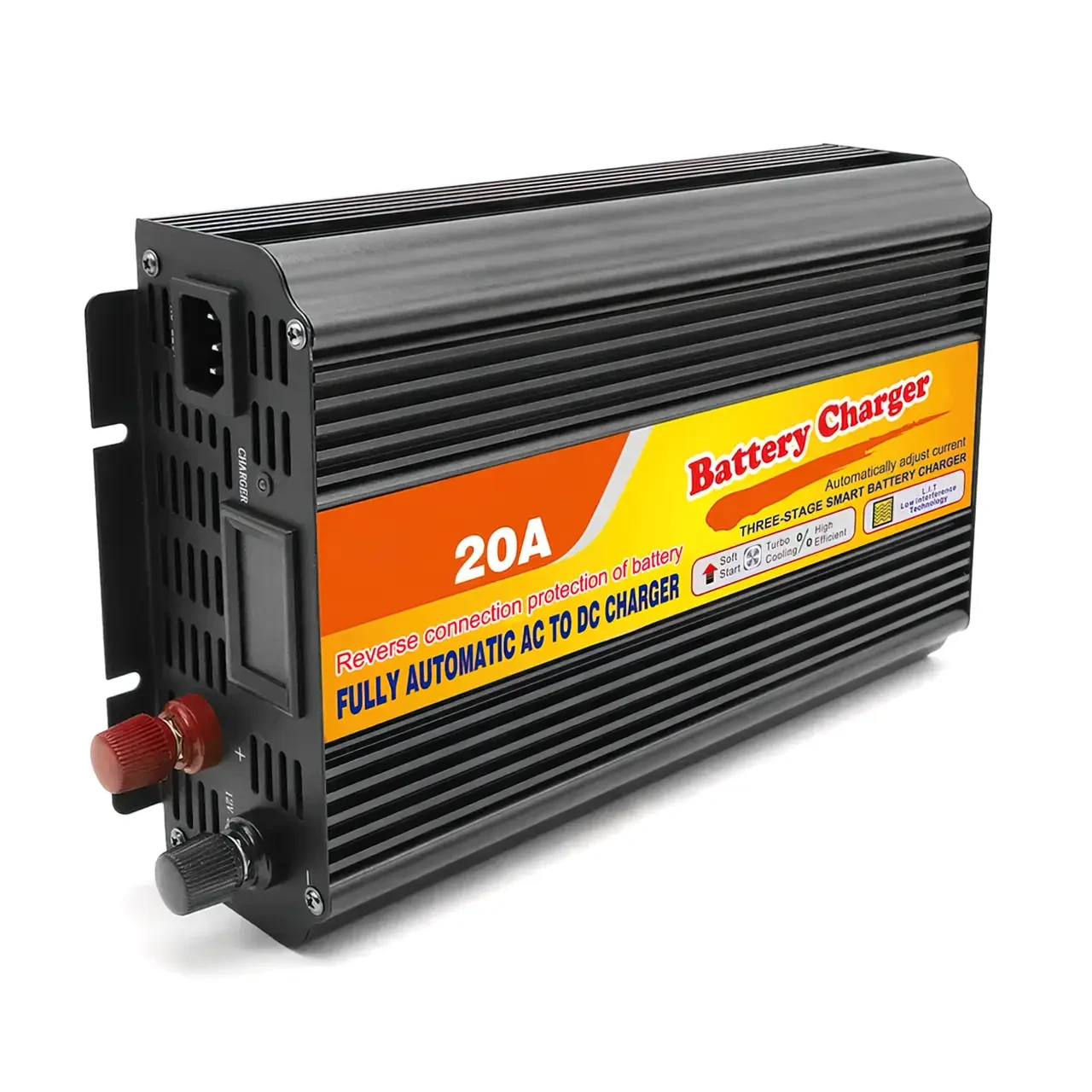 Зарядное устройство для автомобильного аккумулятора Wimpex WX-2050 до 20 А, 220-12 В