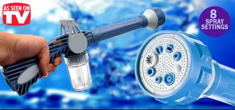 Универсальный Распылитель Водомет воды водяная пушка насадка на шланг Ez Jet water cannon