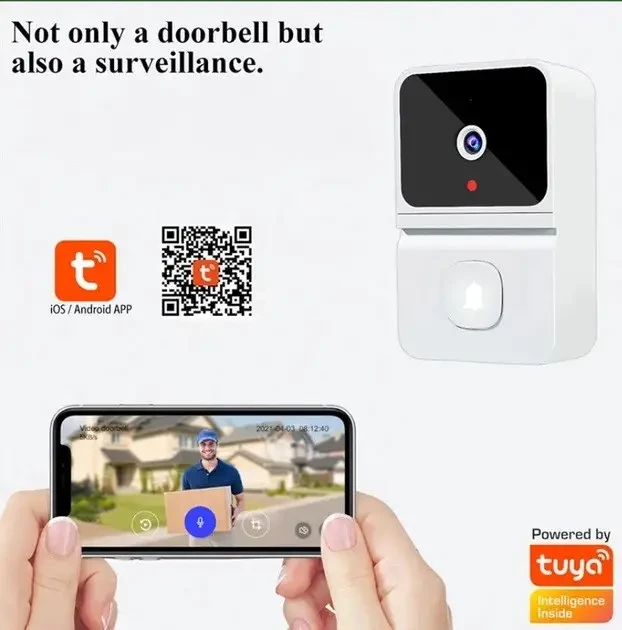 Беспроводной дверной видеозвонок WiFi Smart Doorbell M6