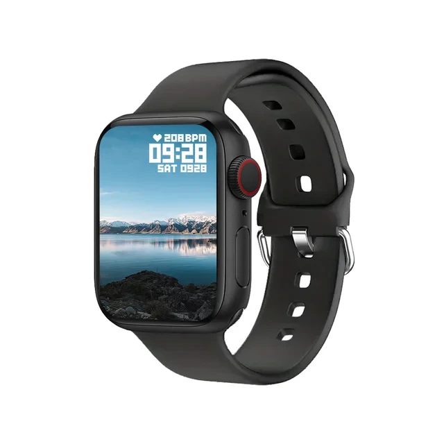 Смарт-часы LAXASFIT S9 Pro с сенсорным экраном и Bluetooth, водонепроницаемые, Черные