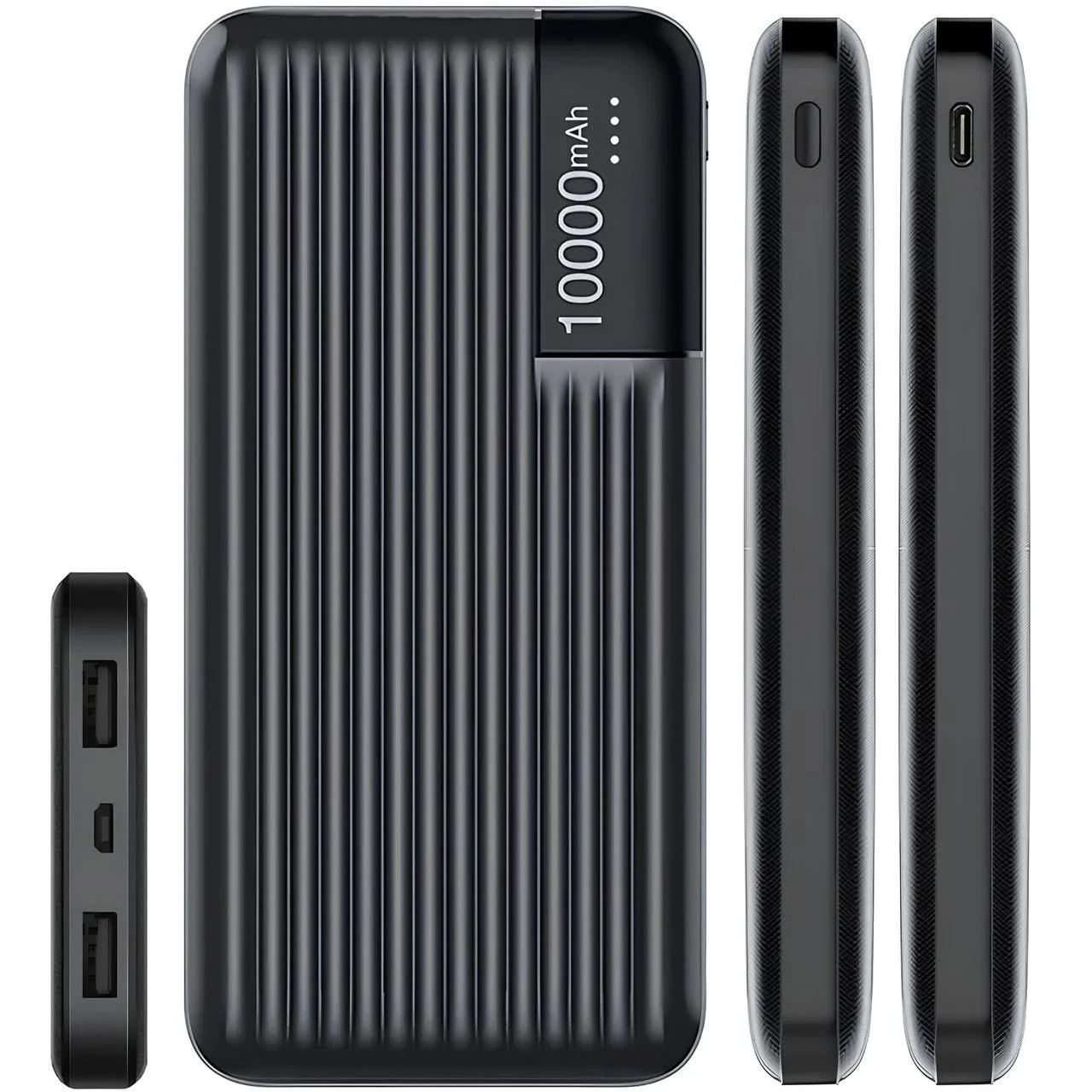 Внешний акумулятор PowerBank 10000mAh, LENYES PX161 / Портативный аккумулятор / Повербанк для телефона / УМБ