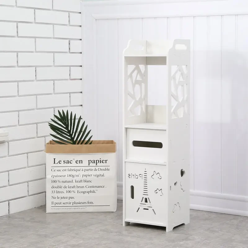 Полка стелаж пластиковая в ваную Этажерка устойчива к влаге PK-02 (80cm*15cm*15cm)
