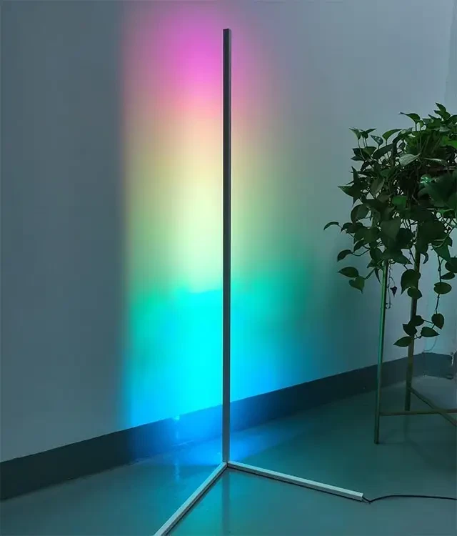Напольная Лампа 1.4 m для спальни RGB светодиодная Напольная Лампа для спальни, HA-10