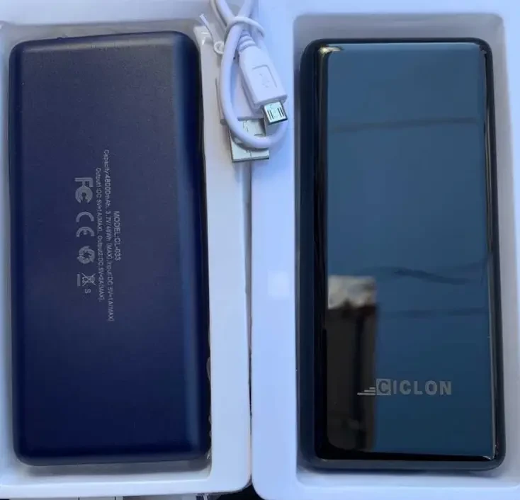 Павербанк POWER BANK CICLON CL-033 48000 mAh, черный