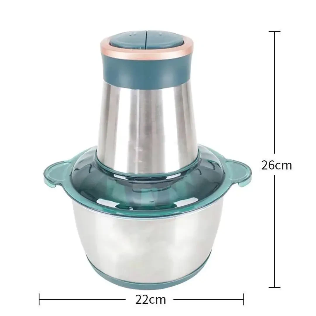 Блендер-подрібнювач електричний на 2 літри Opera Food Processor OP2001 Подрібнювач на 350 Вт