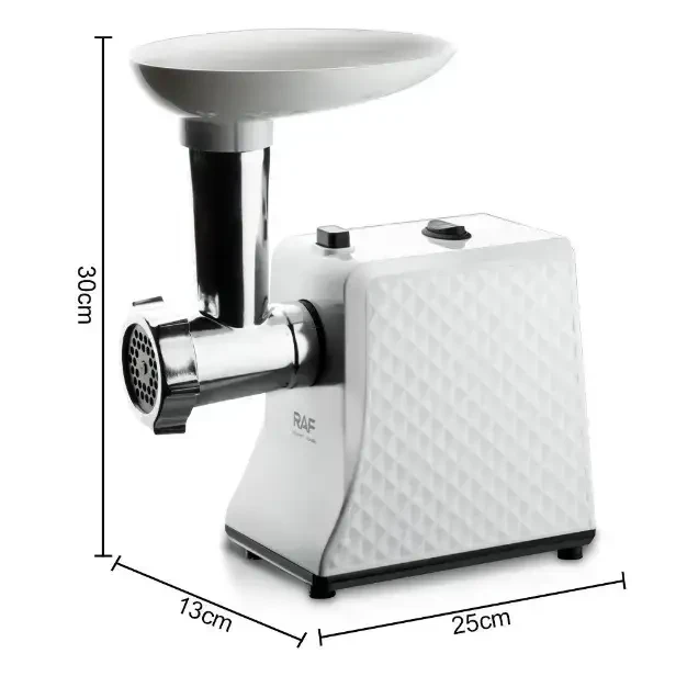 Багатофункціональна М'ясорубка кухонна Domotec R3391 (2000 Вт):Фарш ковбаски подрібнення