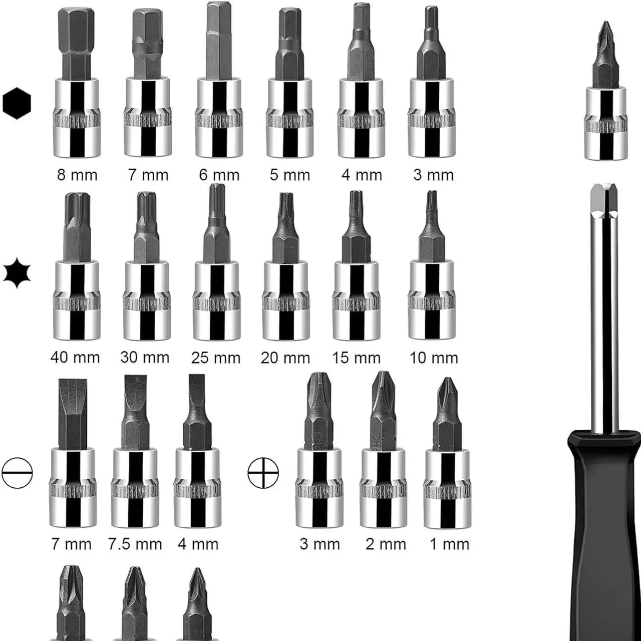 Автомобильный Набор Инструментов Piece Tool Set на 46 Ручных Инструментов в Пластиковом Кейсе