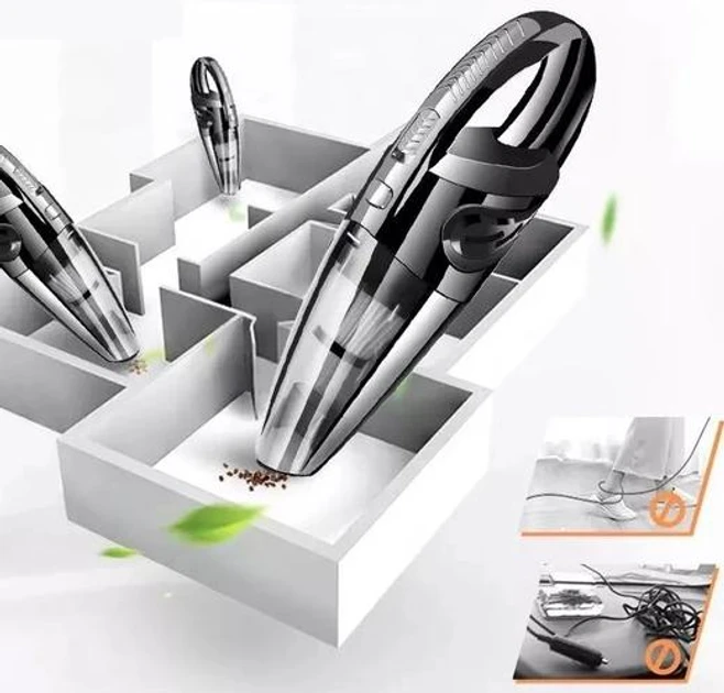 Беспроводной ручной автомобильный пылесос VACCUM CLEANER 120 Вт VAC-330