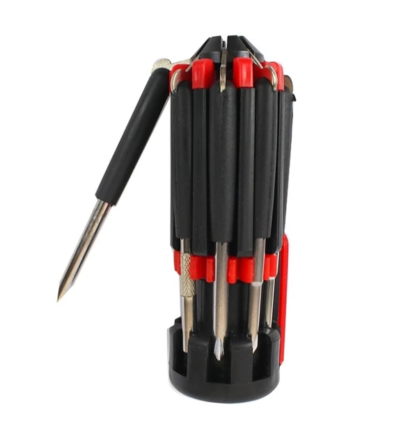 Викрутка універсальна з ліхтариком 8 в 1 Screwdrivers