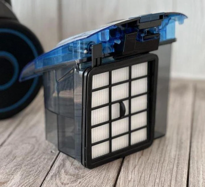 Пилосос без мішка Rainberg RB-652TB 3700W 2,5L Blue + ТУРБОЩЕТКА