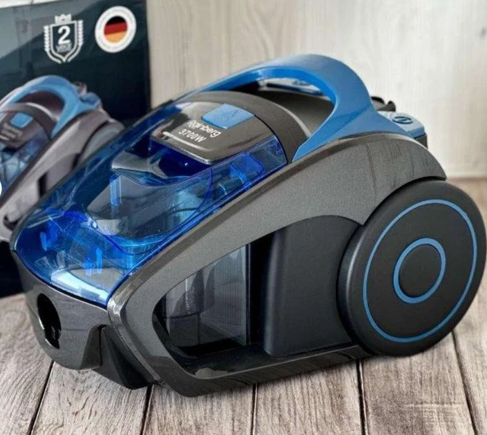 Пилосос без мішка Rainberg RB-652TB 3700W 2,5L Blue + ТУРБОЩЕТКА