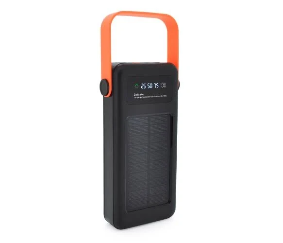 Power bank YM-635 400000mAh Solar Індикатор рівня заряду, для заряджання телефона з вбудованими кабелями