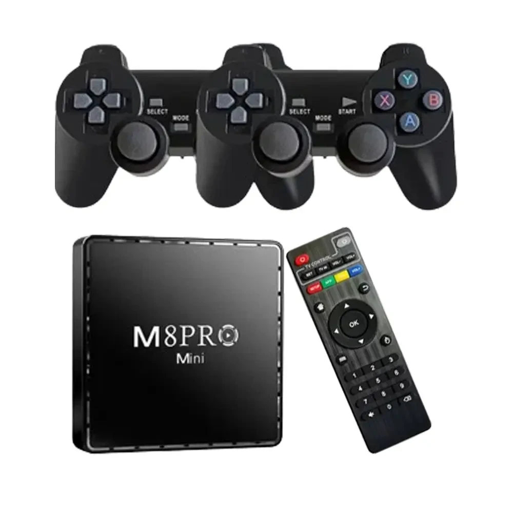 Игровая консоль M8 Рro Android Wireless Ретро приставка на 10000 игр