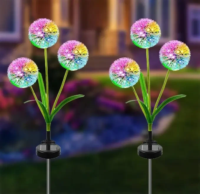 Садовый фонарь на солнечной батарее Одуванчики Dandelion Garden Lights