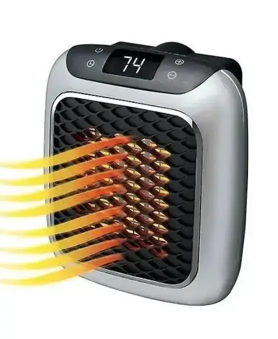 Обогреватель портативный с пультом Heater Turbo 800 Wt Керамический мини обогреватель дуйчик от сети