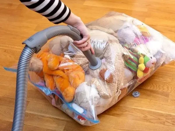Вакуумний пакет Vacuum Bag для зберігання одягу 80x110 см Прозорі
