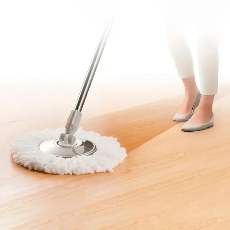 Універсальна швабра з відтискачем-центрифугою та відром Easy Mop "Кругла Швабра"