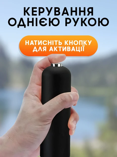 Електричний млин для спецій salt and pepper mills black salemarket