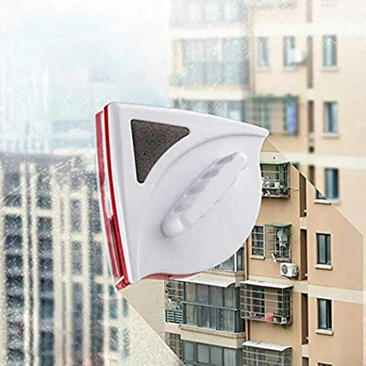 Двостороння магнітна щітка для миття скла та вікон 3-8 мм Double Faced Glass Cleaner