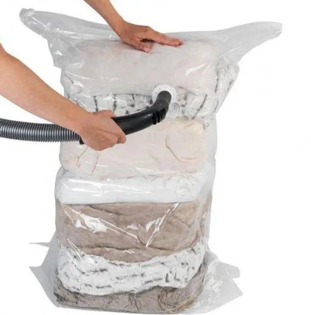 Вакуумний пакет 1 штук для одягу та речей зберігання VACUM BAG Sanasia 70х100 см