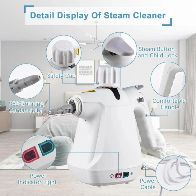Відпарювач із функцією пароочисника Steam Cleaner 958