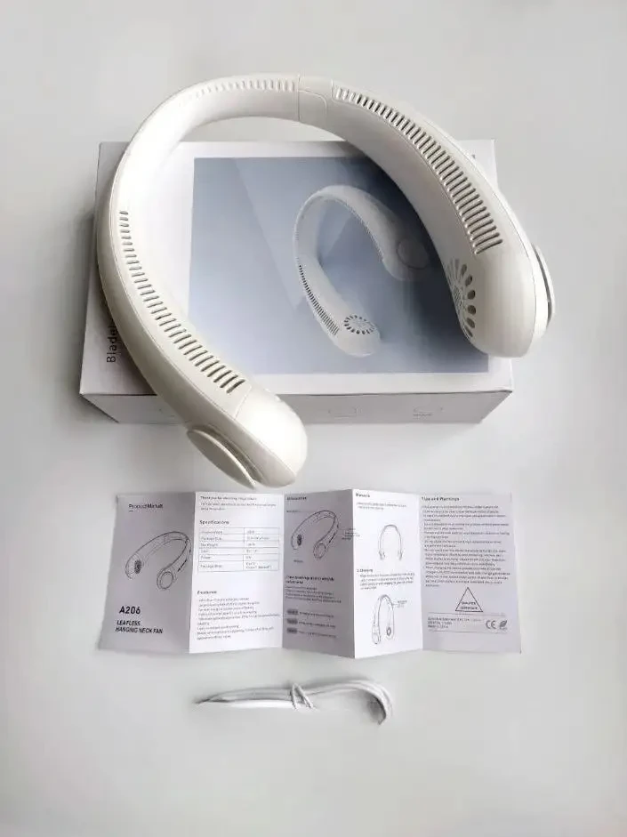 Мінівентилятор для шиї, безшумний спортивний вентилятор, NECK COOLER