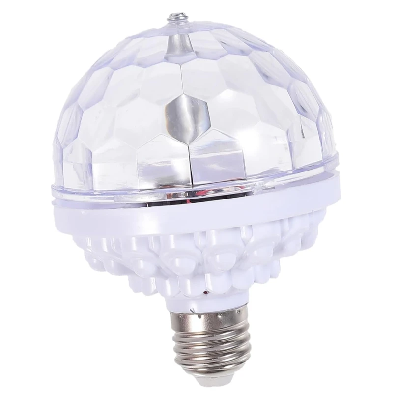 Світлодіодне дисколампа в патрон COLOR ROTATING LAMP E27