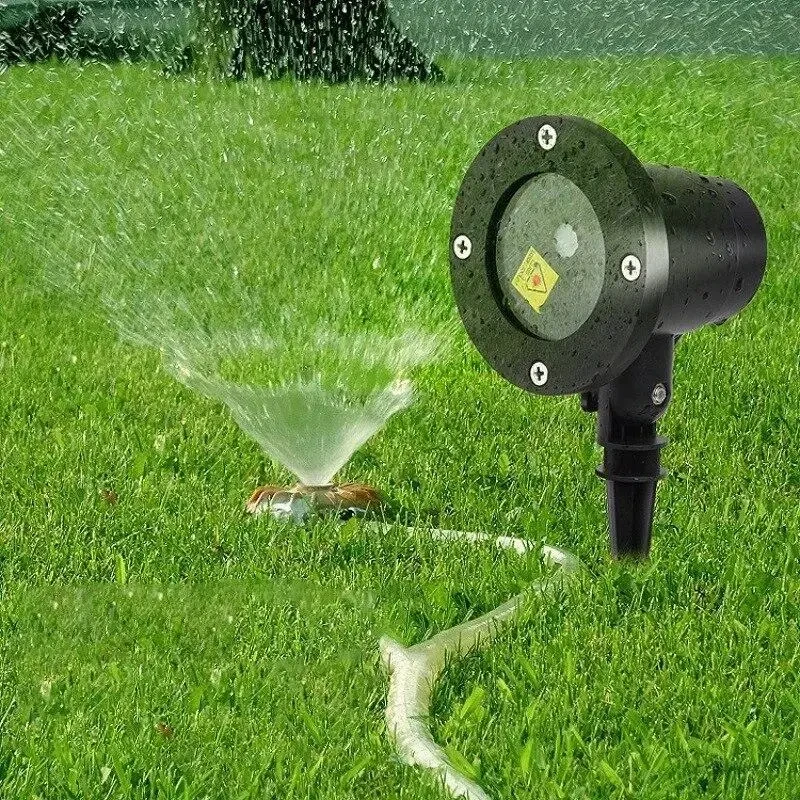 Вуличний лазерний проєктор Outdoor Laser Light з металевого водонепроникного корпусу