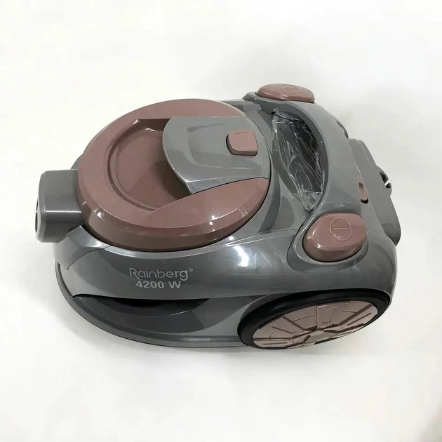 Пилосос Контейнерний Без Мішка Rainberg RB-653 4200W Коричневий