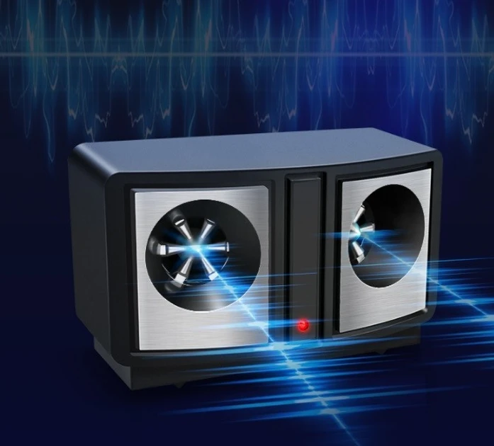 Ультразвуковий електронний відлякувач гризунів мишей щур dual sonic pest