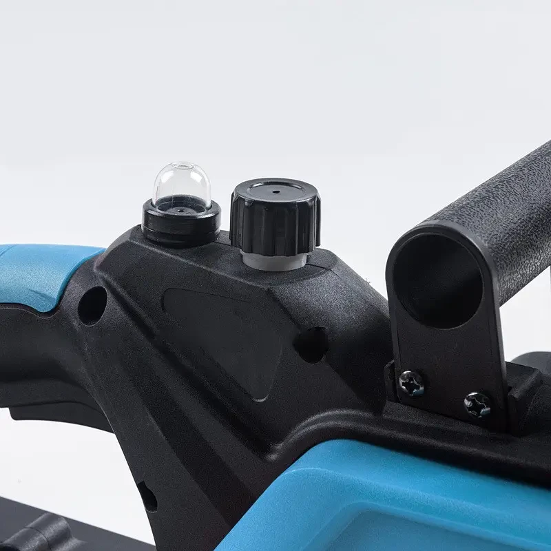 Ланцюгова пила з шиною 12 дюймів і 2 акумуляторами 48 В кейсі Electric Saw Blue