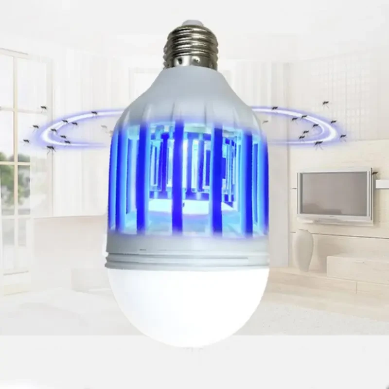 Лампочка відлякувач від комарів ZappLight AND LY-577, світлодіодна лампа знищувач комах