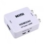 Адаптер HDMI to AV RCA переходник конвертер 720p/1080p Белый