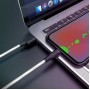 USB Кабель для Iphone HOCO X21 Plus "Silicone" lightning 1М черно-белый