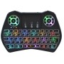 Беспроводная русская клавиатура Rii i9 2.4G с RGB подсветкой