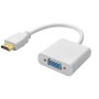 Конвертер видеосигнала HDMI to VGA + аудио Белый