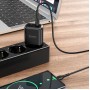 Зарядное устройство 220В 2 USB с кабелем USB - Micro USB Hoco N7 Speedy Чёрный