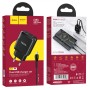 Зарядное устройство 220В 2 USB с кабелем USB - Micro USB Hoco N7 Speedy Чёрный