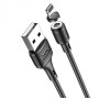 Кабель магнитный USB на Lightning HOCO X52 Sereno для зарядки Чёрный