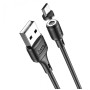 Кабель магнитный USB на micro USB HOCO X52 Sereno для зарядки Чёрный