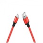 Кабель USB - Micro USB HOCO X14 Times speed 1.7A Красный