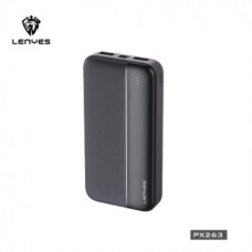 Внешний аккумулятор Power bank Lenyes PX263 20000 Mah батарея зарядка Чёрный