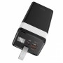 Внешний аккумулятор Power bank HOCO J86 Powermaster 22.5W c фонарем 40000mAh батарея зарядка Чёрный