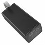 Внешний аккумулятор Power bank HOCO J86 Powermaster 22.5W c фонарем 40000mAh батарея зарядка Чёрный